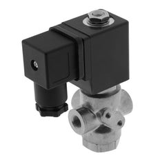 Solenoid Valve TP-DC 1/8'' 3/2 Way DI Stainless Steel FKM 0-11bar 380V AC