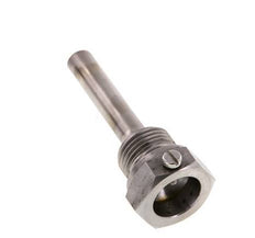 Steel St35 G 1/2 Inch Thermowell for 63mm Stem Max 600°C and 25 Bars