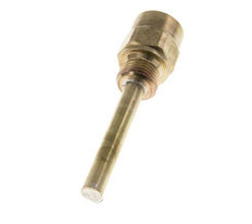 Copper Alloy G 1/2 Inch Thermowell for 100mm Stem Max 160°C and 6 Bars
