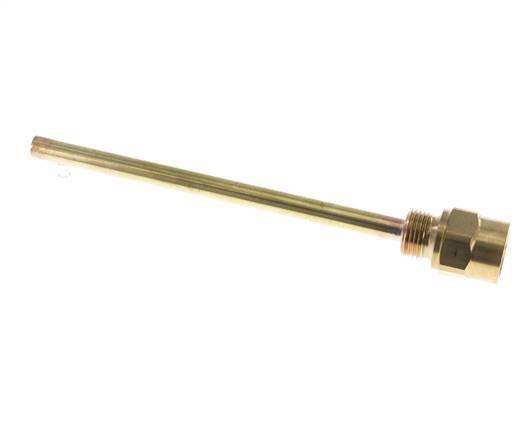 Copper Alloy G 1/2 Inch Thermowell for 200mm Stem Max 160°C and 6 Bars