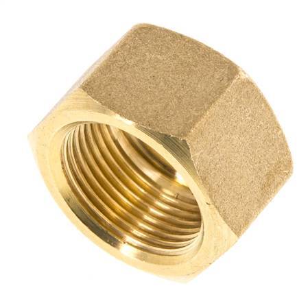 M24x1.5 x 18mm Brass Union nut for Compression fitting