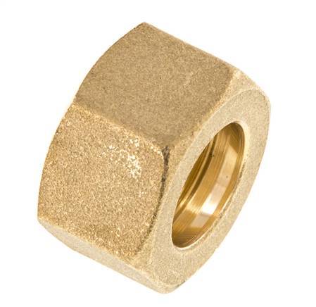 M24x1.5 x 18mm Brass Union nut for Compression fitting
