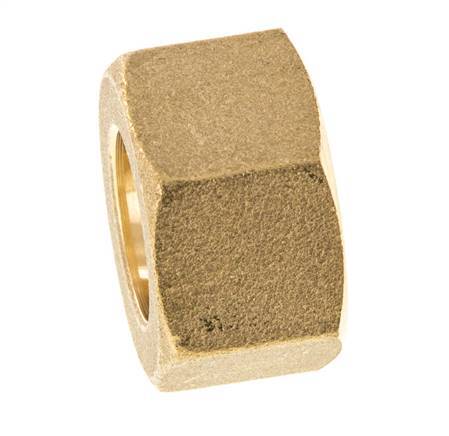 M24x1.5 x 18mm Brass Union nut for Compression fitting