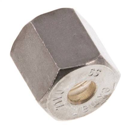 M14x1.5 x 6S Stainless steel Union nut for Compression ring