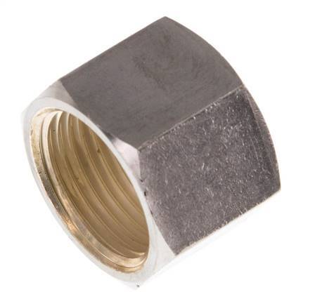 M20x1.5 x 12S Stainless steel Union nut for Compression ring