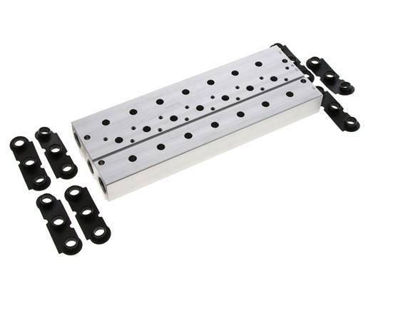 6xG3/8'' Manifold 7-Station Festo 8026266 VABM-B10-25S-G38-7