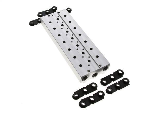 6xG3/8'' Manifold 7-Station Festo 8026266 VABM-B10-25S-G38-7