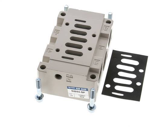 Sub-Base ISO 5599-1 Size 2 G 3/4''