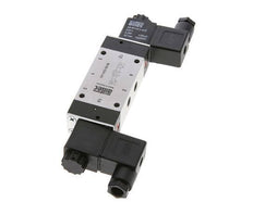 5/3 G1/8'' Pressure Center Solenoid Valve 24V DC 3-8bar/42-112psi Airtec