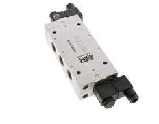 5/3 G1/2'' Center Closed Solenoid Valve 24V AC 3-10bar/42-140psi Airtec