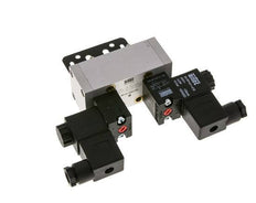 5/3 ISO 5599-1 Center Closed Solenoid Valve 230V AC 3-10bar/42-140psi Airtec