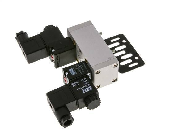 5/3 ISO 5599-1 Center Closed Solenoid Valve 230V AC 3-10bar/42-140psi Airtec