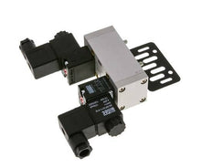 5/3 ISO 5599-1 Center Closed Solenoid Valve 230V AC 3-10bar/42-140psi Airtec