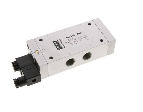 5/2 G1/2'' Solenoid Valve 24V AC 2-10bar/28-140psi Airtec