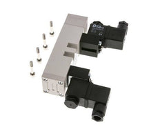 5/3 ISO 5599-1 Pressure Center Solenoid Valve 24V AC 2-10bar/28-140psi YPC
