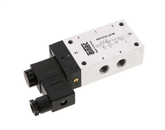 5/2 G1/4'' Solenoid Valve 24V AC 1.5-10bar/21.0-140psi Airtec