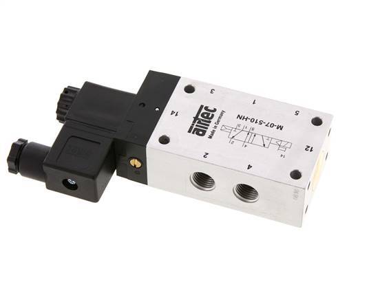 5/2 G1/4'' Solenoid Valve 24V AC 1.5-10bar/21.0-140psi Airtec