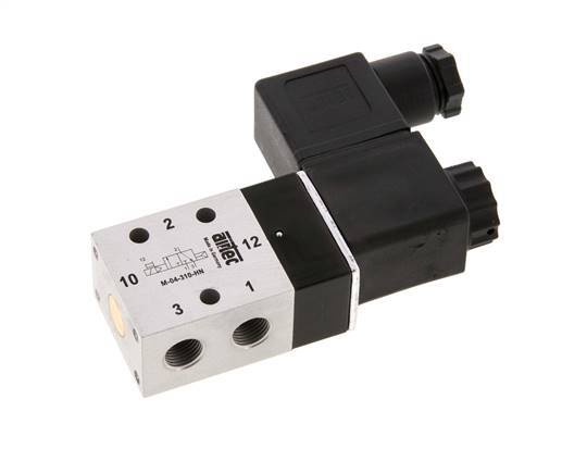 3/2 G1/8'' NO Solenoid Valve 12V DC 2-10bar/28-140psi Airtec
