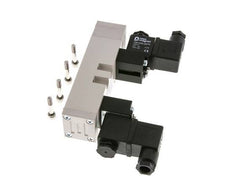 5/3 ISO 5599-1 Center Closed Solenoid Valve 230V AC 2-10bar/28-140psi YPC