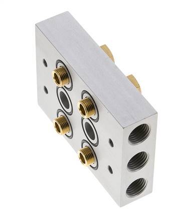 Manifold 2-Station 5/2 5/3way Airtec M05/P05