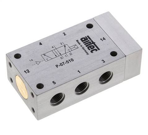 5/2 G1/4'' Air Pilot Valve ATEX 1.5-10bar/21.0-140psi Airtec