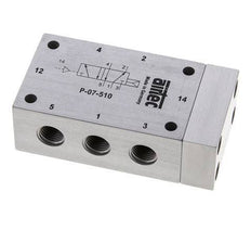 5/2 G1/4'' Air Pilot Valve ATEX 1.5-10bar/21.0-140psi Airtec