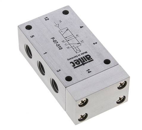 5/2 G1/4'' Air Pilot Valve ATEX 1.5-10bar/21.0-140psi Airtec