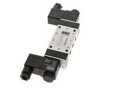 5/3 G1/8'' Exhaust Center Solenoid Valve 24V AC 3-8bar/42-112psi Airtec