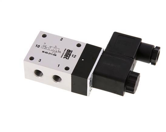 3/2 G1/8'' NC Solenoid Valve 24V DC 3-10bar/42-140psi Airtec