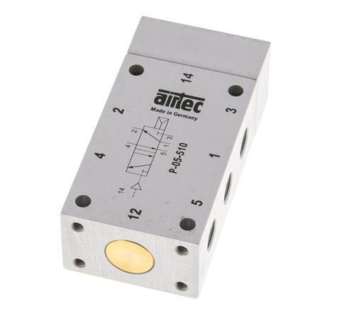 5/2 G1/8'' Air Pilot Valve ATEX 2-10bar/28-140psi Airtec