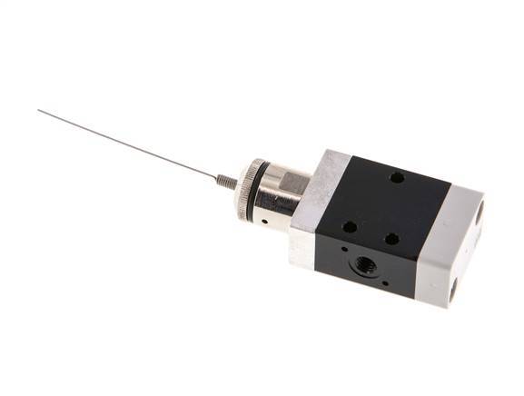 3/2 M5 NC Whisker Valve 2-10bar/28-140psi