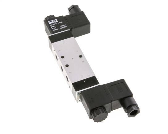 5/2 G1/8'' Bistable Solenoid Valve 24V DC 3-10bar/42-140psi Airtec