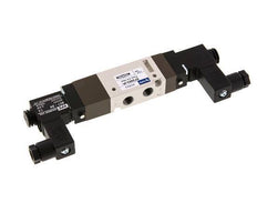 5/3 G1/8'' Exhaust Center Solenoid Valve 24V AC 2-10bar/28-140psi YPC
