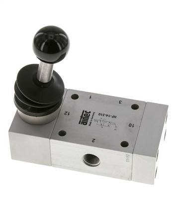 3/2 G1/4'' Hand Lever Valve 0-12bar/0-168psi Airtec