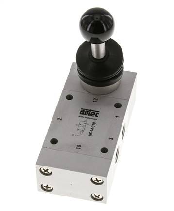 3/2 G1/4'' Hand Lever Valve 0-12bar/0-168psi Airtec