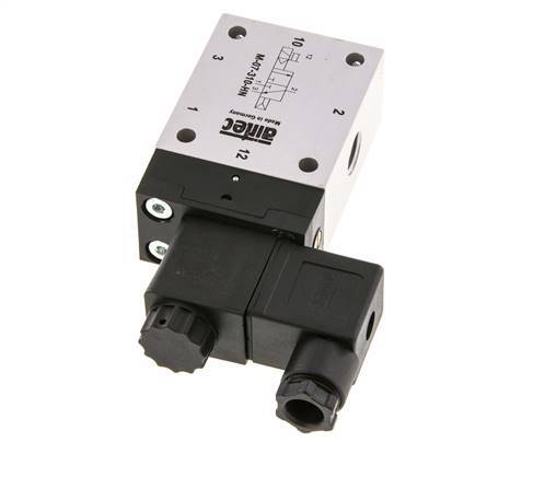 3/2 G1/4'' NC Solenoid Valve 24V AC 1.5-10bar/21.0-140psi Airtec