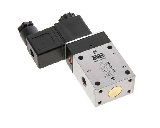 3/2 G1/8'' NC Solenoid Valve 24V DC 2-10bar/28-140psi Airtec