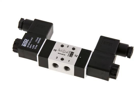 3/2 G1/8'' Bistable Solenoid Valve 230V AC 2.5-10bar/35.0-140psi Airtec