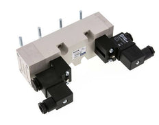 5/3 ISO 5599-2 Center Closed Solenoid Valve 24V AC 2-10bar/28-140psi YPC
