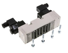 5/3 ISO 5599-2 Center Closed Solenoid Valve 24V AC 2-10bar/28-140psi YPC