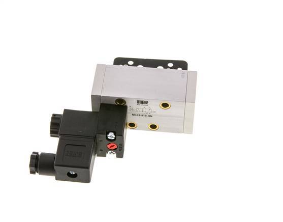 5/2 ISO 5599-1 Solenoid Valve 24V DC 2-10bar/28-140psi Airtec