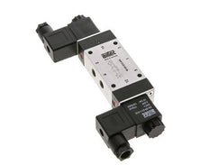 5/3 G1/8'' Exhaust Center Solenoid Valve 115V AC 3-8bar/42-112psi Airtec
