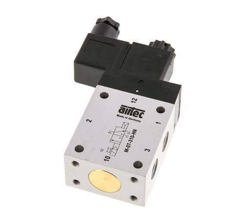 3/2 G1/4'' NC Solenoid Valve 230V AC 1.5-10bar/21.0-140psi Airtec