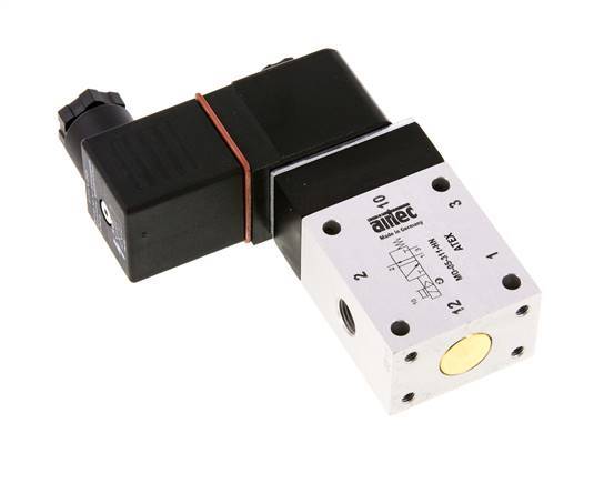 3/2 G1/8'' NO Solenoid Valve 24V DC ATEX 3-10bar/42-140psi Airtec