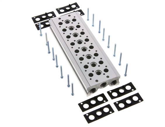 Manifold 8-Station YPC SF2000 5/2 5/3-way
