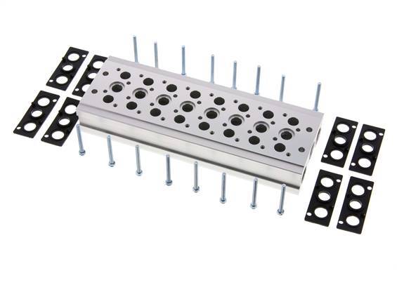 Manifold 8-Station YPC SF2000 5/2 5/3-way