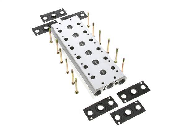 Manifold 6-Station E.MC 5/2 5/3-way