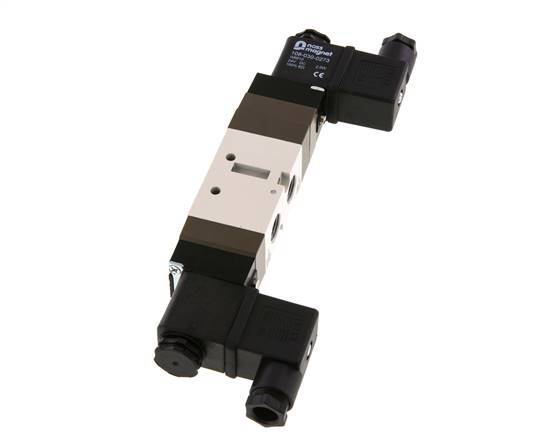 5/3 G1/4'' (G1/8'') Exhaust Center Solenoid Valve 115V AC 2-10bar/28-140psi YPC