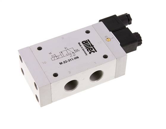 3/2 G1/2'' NC Solenoid Valve 115V AC 2-10bar/28-140psi Airtec
