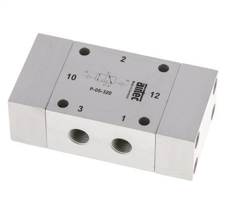 3/2 G1/8'' Bistable Air Pilot Valve ATEX 0-10bar/0-140psi Airtec